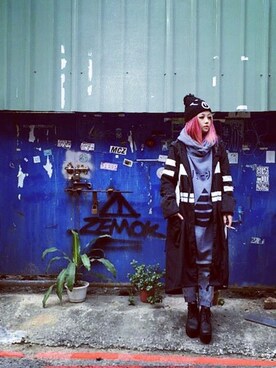 姿EM韻さんのコーディネート