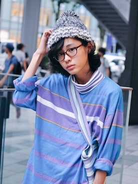 「WOOLRICH（ウールリッチ）のアイテム（その他トップス）」を使った、むゆあさん（メンズ・165cm）の秋コーディネート