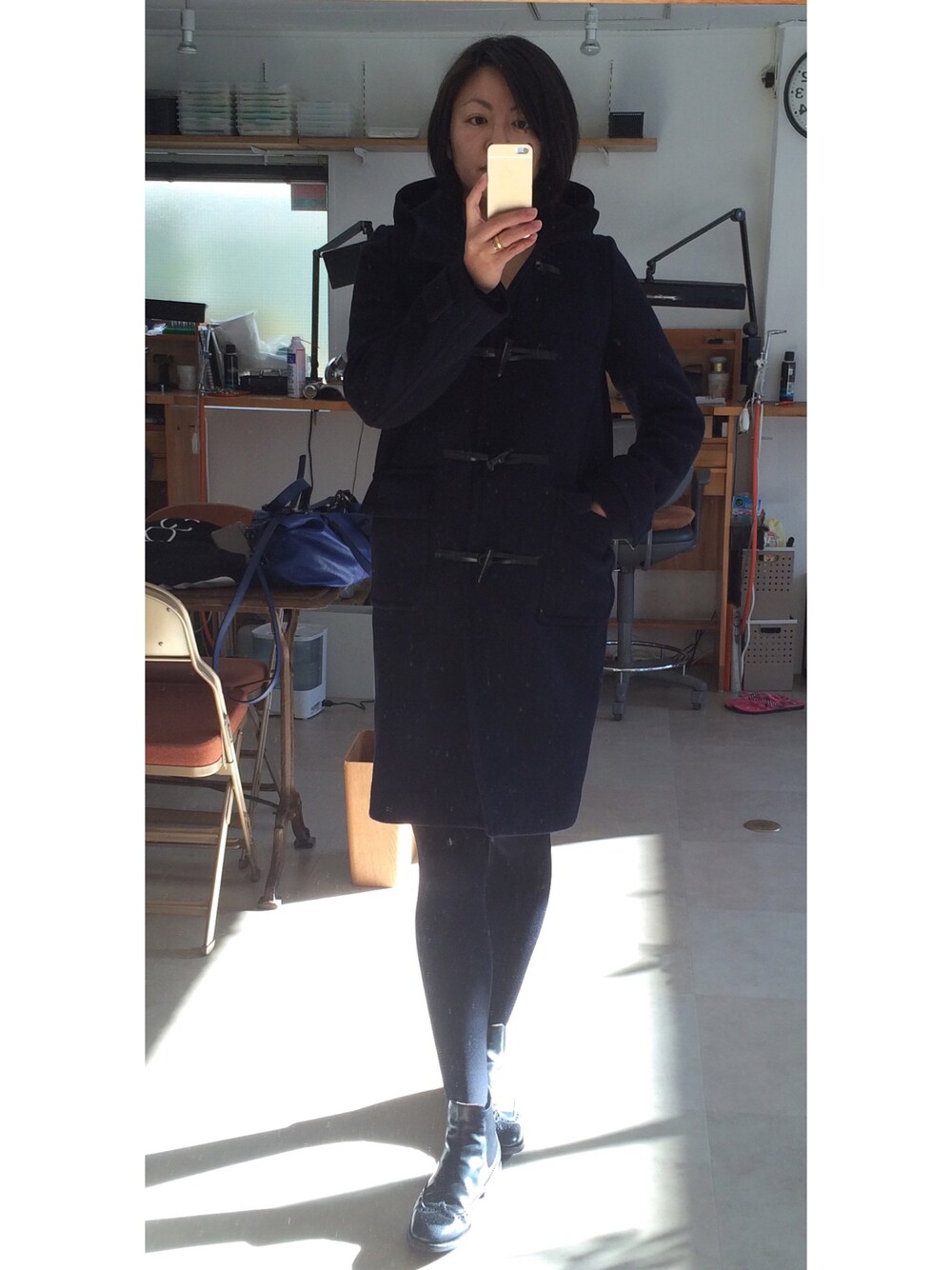 accho｜ENFOLDのダッフルコートを使ったコーディネート - WEAR