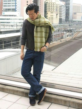 93さん(メンズ・183cm)の秋コーディネート