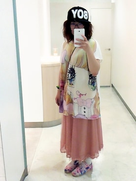 「STUDY（スタディー）のアイテム」を使った、ai .+*:ﾟ+｡.☆さん（レディース・157cm）の夏コーディネート