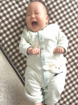 asahiさん(キッズ・60cm)の冬コーディネート