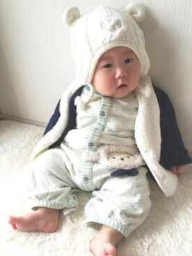 asahiさん(キッズ・60cm)の春コーディネート