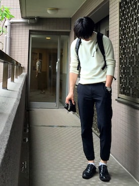 「BEAMS BOY（ビームスボーイ）のアイテム（腕時計）」を使った、とりかごさん（メンズ・180cm）の春コーディネート