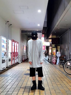 「places+faces」｜「アイテム（帽子）」を使った、tsunekiさん（メンズ・169cm）の秋コーディネート