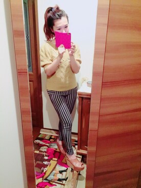 「LILY BROWN（リリーブラウン）のアイテム（その他シューズ）」を使った、＊tanami＊さん（レディース・155cm）の秋コーディネート