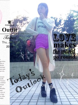 「ショット」｜「アイテム（その他シューズ）」を使った、シュアンさん（レディース・160cm）の夏コーディネート