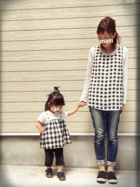 きゃんさん（キッズ・80cm）の春コーディネート