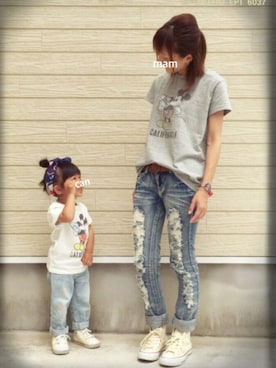 きゃんさん（キッズ・80cm）の夏コーディネート