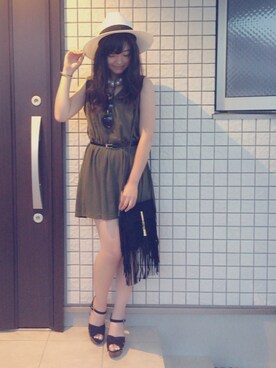 Cocoさん（レディース・161cm）の夏コーディネート