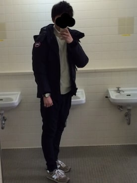 「MR.OLIVE（ミスターオリーブ）のアイテム（腕時計）」を使った、manbou555さん（メンズ・175cm）の冬コーディネート