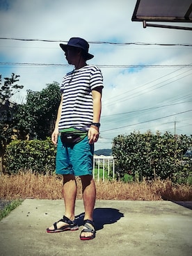 コニさん（メンズ・166cm）の夏コーディネート