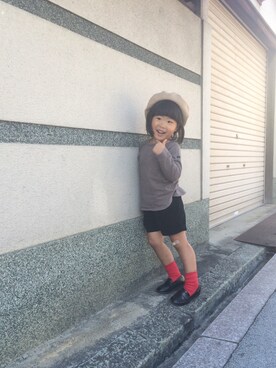 ichi.iさん（キッズ・100cm）の秋コーディネート