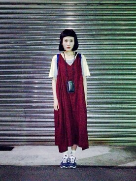 柳育伶さんのコーディネート