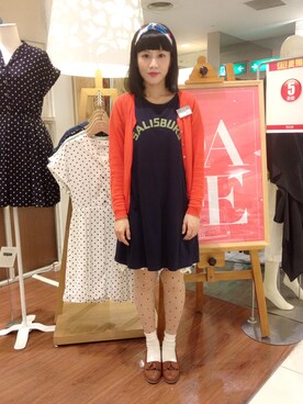 柳育伶さんのコーディネート