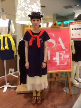 柳育伶さんのコーディネート