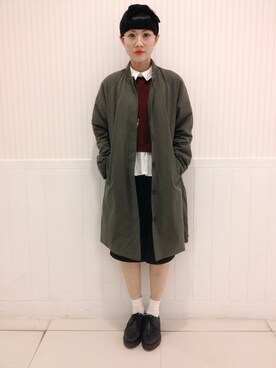 柳育伶さんのコーディネート