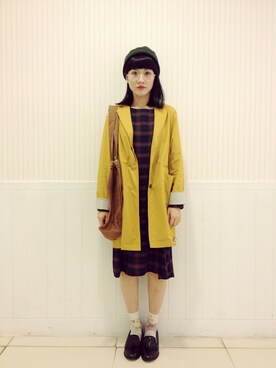 柳育伶さんのコーディネート