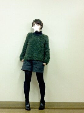 aoiさん（レディース・157cm）の冬コーディネート