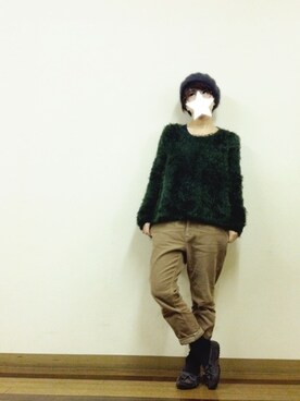 aoiさん(レディース・157cm)の冬コーディネート