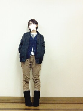 aoiさん（レディース・157cm）の冬コーディネート