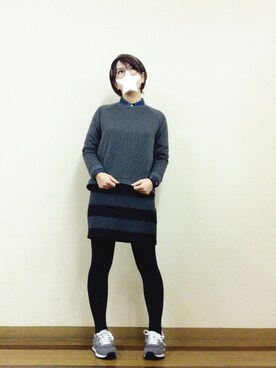 aoiさん（レディース・157cm）の冬コーディネート