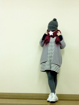 aoiさん(レディース・157cm)の冬コーディネート