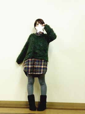 aoiさん(レディース・157cm)の冬コーディネート