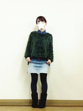 aoiさん(レディース・157cm)の冬コーディネート