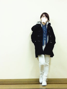 aoiさん(レディース・157cm)の冬コーディネート