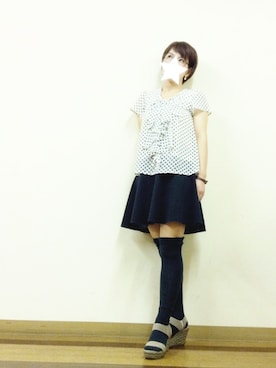 aoiさん（レディース・157cm）の夏コーディネート