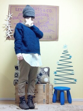 aoiさん（レディース・157cm）の冬コーディネート