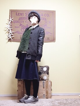 aoiさん(レディース・157cm)の冬コーディネート