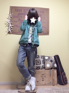 aoiさん（レディース・157cm）の春コーディネート