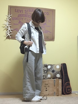 「おめかしコーデ」｜aoiさん（レディース・157cm）の春コーディネート