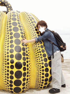 「ALOYE（アロイ）のアイテム」を使った、aoiさん（レディース・157cm）の夏コーディネート