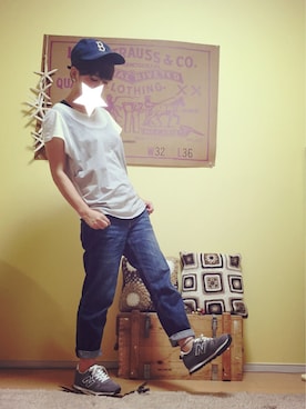 「ALOYE（アロイ）のアイテム」を使った、aoiさん（レディース・157cm）の夏コーディネート