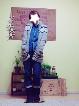 aoiさん(レディース・157cm)の冬コーディネート