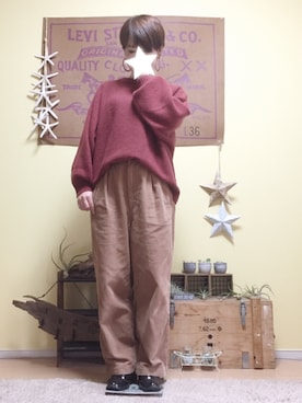 「URBAN RESEARCH ROSSO WOMEN（アーバンリサーチ　ロッソ）のアイテム（腕時計）」を使った、aoiさん（レディース・157cm）の秋コーディネート