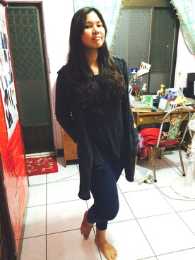 「catworld（キャットワールド）のアイテム」を使った、BoBoさん（レディース・173cm）の冬コーディネート