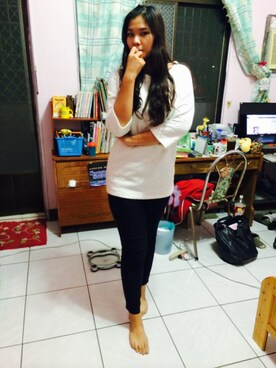 「catworld（キャットワールド）のアイテム」を使った、BoBoさん（レディース・173cm）の冬コーディネート