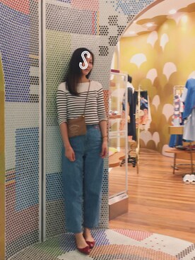 「Laditte（レディット）のアイテム」を使った、 ♡sunny❣さん（レディース・166cm）の春コーディネート