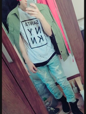 「RODEN（ローデン）のアイテム」を使った、youさん（メンズ・173cm）の春コーディネート