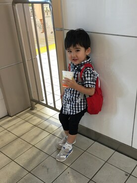 momoさん（キッズ・100cm）の春コーディネート