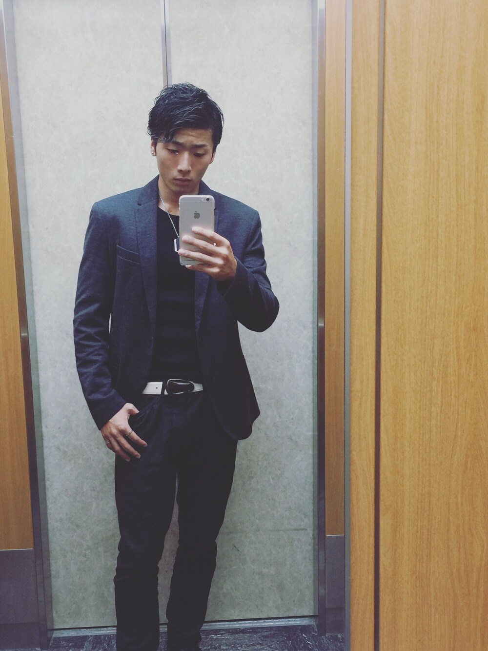 kisskayさん（メンズ・175cm）の秋コーディネートの1枚目の写真