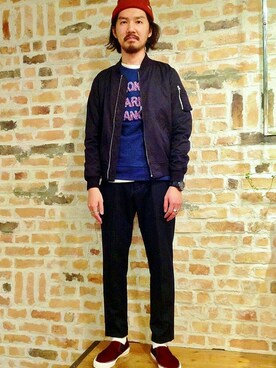 マスダユーアールさん(メンズ・178cm)の秋コーディネート