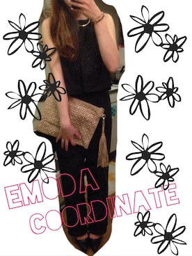 「アイテム（つなぎ/オールインワン）」を使った、COCO ◡̈さん（レディース・163cm）の冬コーディネート