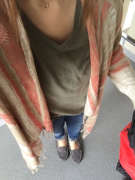 COCO ◡̈さんの（AZUL by moussy | アズールバイマウジー）を使ったコーディネート