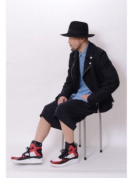 「articlenumber」｜VIA SENATOさん（メンズ・170cm）の冬コーディネート