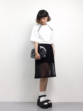 あこさん(レディース・158cm)の夏コーディネート